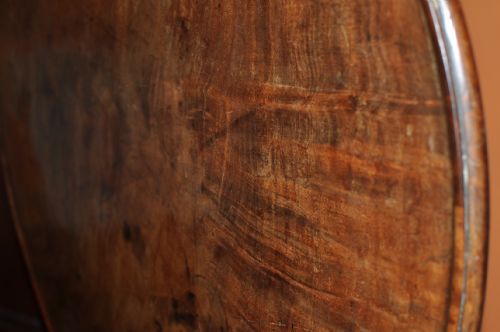 MAHOGANY TRIPOD TABLE - ADDITIONAL PHOTO 2