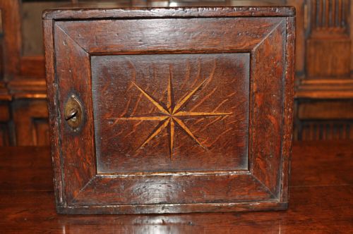 oak spice cupboard - CATEGORY: ANTIQUE CUPBOARDS - DATED 1700