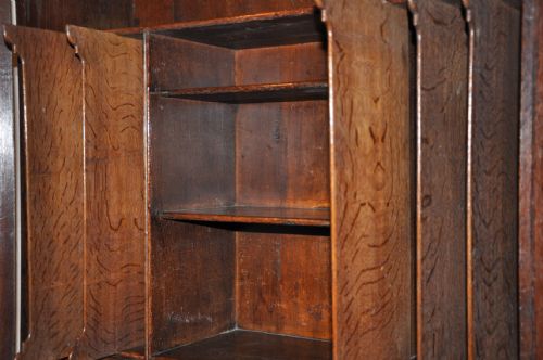 OAK BUREAU BOOKCASE - ADDITIONAL PHOTO 10
