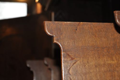 OAK BUREAU BOOKCASE - ADDITIONAL PHOTO 11