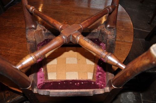 QUEEN ANN WALNUT SIDE CHAIR - ADDITIONAL PHOTO 4
