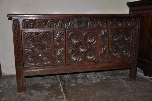 17TH CENTURY DEVON COFFER - ADDITIONAL PHOTO 12