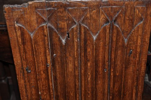 OAK LINEN FOLD PANELS - ADDITIONAL PHOTO 1