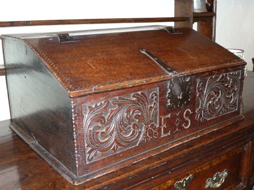 OAK BIBLE BOX - ADDITIONAL PHOTO 4