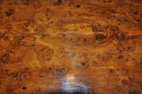 BURR YEW WOOD TABLE - ADDITIONAL PHOTO 7