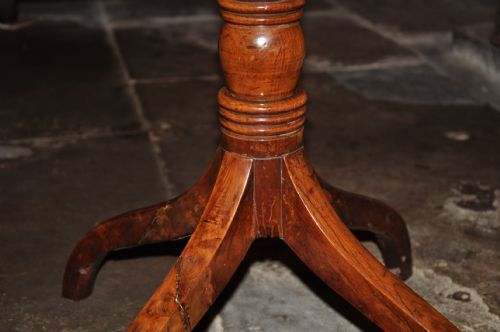 BURR YEW WOOD TABLE - ADDITIONAL PHOTO 6
