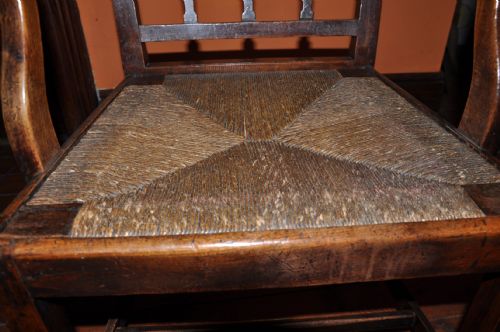CHERRY WOOD ARM CHAIR - ADDITIONAL PHOTO 4