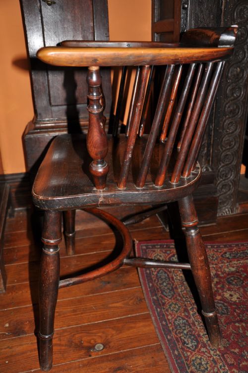 YEW TREE WINDSOR CHAIR - ADDITIONAL PHOTO 1