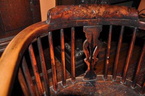 YEW TREE WINDSOR CHAIR - ADDITIONAL PHOTO 2