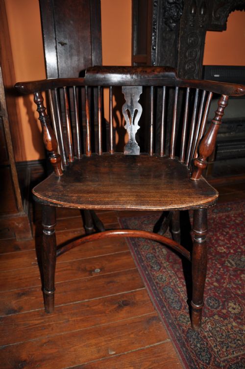 YEW TREE WINDSOR CHAIR - ADDITIONAL PHOTO 6