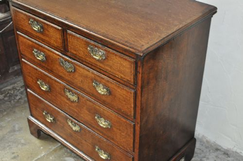 OAK CHEST OF DRAWERS - ADDITIONAL PHOTO 2