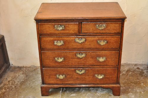 OAK CHEST OF DRAWERS - ADDITIONAL PHOTO 4