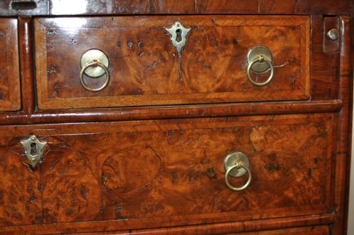 WALNUT BACHELORS CHEST - ADDITIONAL PHOTO 3