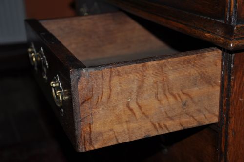 SMALL OAK BUREAU - ADDITIONAL PHOTO 6