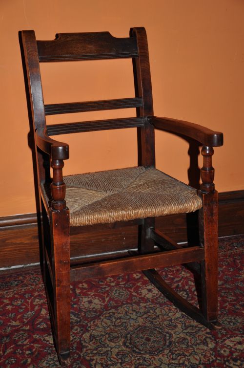 childs rocking chair - CATEGORY: ANTIQUE CHAIRS - DATED 1800