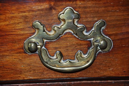MAHOGANY KNEEHOLE DESK - ADDITIONAL PHOTO 2