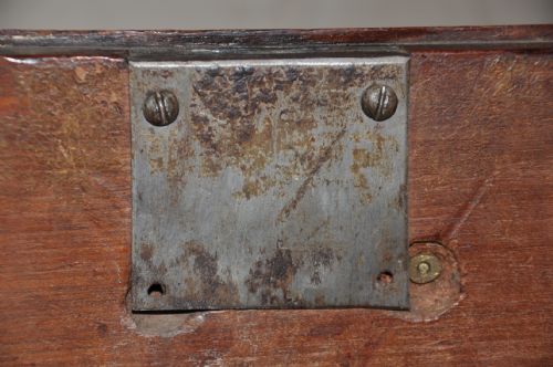 MAHOGANY KNEEHOLE DESK - ADDITIONAL PHOTO 9