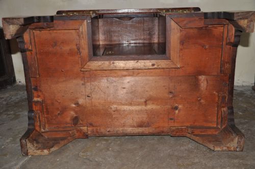 MAHOGANY KNEEHOLE DESK - ADDITIONAL PHOTO 11