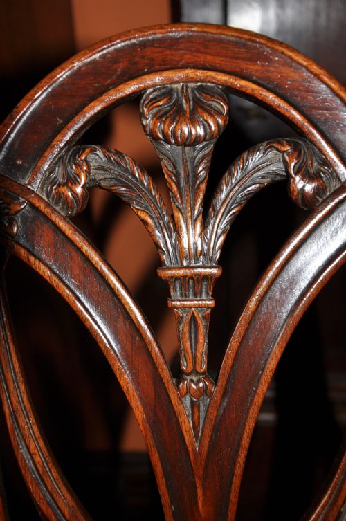 HEPPLEWHITE ARM CHAIR - ADDITIONAL PHOTO 4