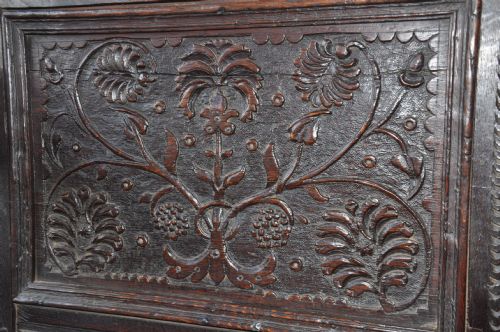 OAK WAINSCOT CHAIR - ADDITIONAL PHOTO 1