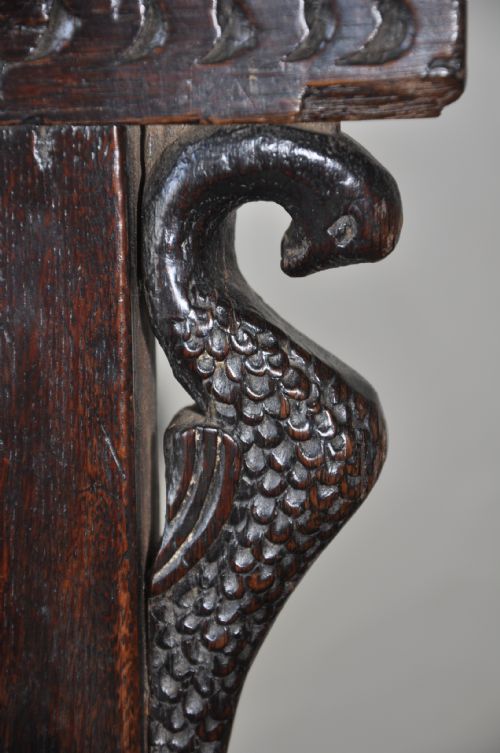 OAK WAINSCOT CHAIR - ADDITIONAL PHOTO 3