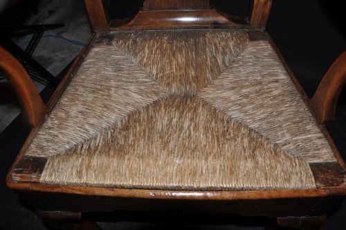 GEORGE 1ST WALNUT ARMCHAIR - ADDITIONAL PHOTO 2