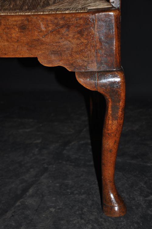 GEORGE 1ST WALNUT ARMCHAIR - ADDITIONAL PHOTO 3