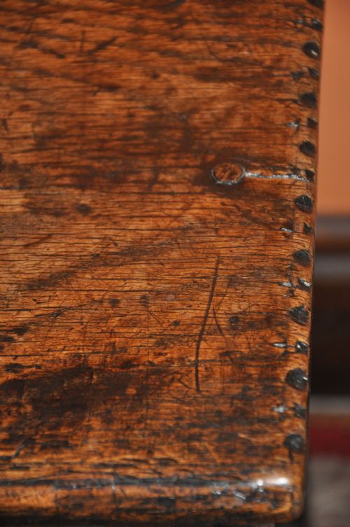 17 CENTURY OAK JOINT STOOL - ADDITIONAL PHOTO 4