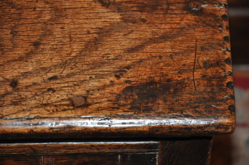 17 CENTURY OAK JOINT STOOL - ADDITIONAL PHOTO 5