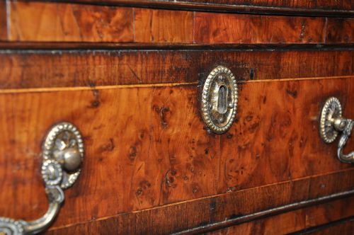 18TH CENTURY YEW WOOD BUREAU - ADDITIONAL PHOTO 1