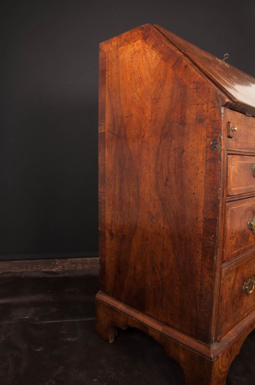 QUEEN ANN WALNUT BUREAU - ADDITIONAL PHOTO 6