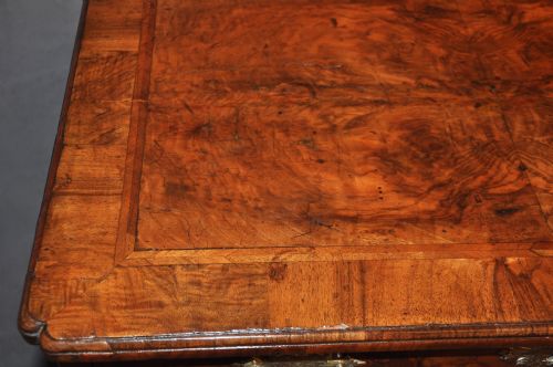 QUEEN ANN WALNUT KNEEHOLE DESK - ADDITIONAL PHOTO 2