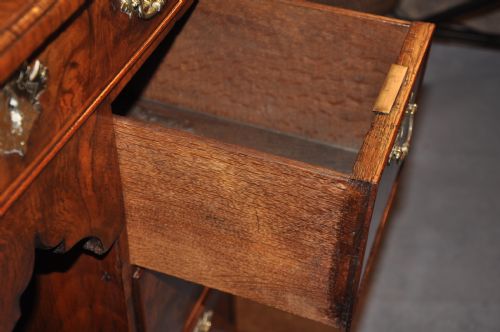 QUEEN ANN WALNUT KNEEHOLE DESK - ADDITIONAL PHOTO 5