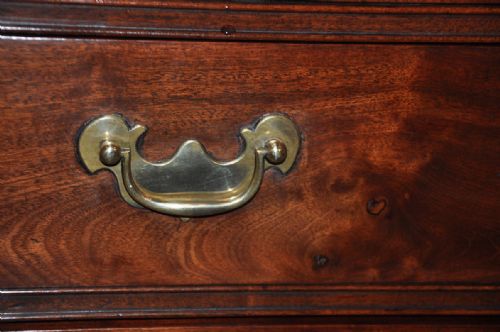 MAHOGANY BUREAU BOOKCASE - ADDITIONAL PHOTO 4