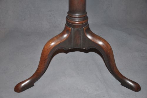 18TH CENTURY MAHOGANY TRIPOD TABLE - ADDITIONAL PHOTO 5