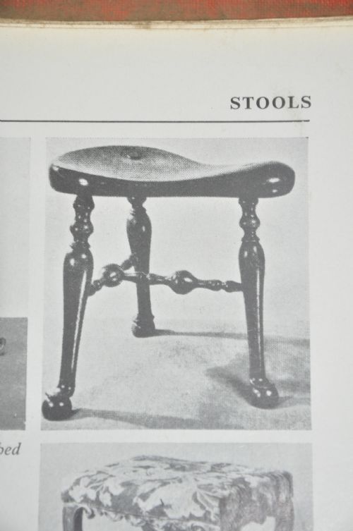 18TH CENTURY WALNUT STOOL - ADDITIONAL PHOTO 1