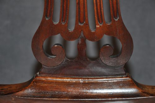 18TH CENTURY MAHOGANY ARMCHAIRS - ADDITIONAL PHOTO 5