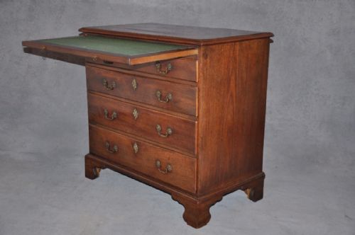 18TH CENTURY MAHOGANY CHEST OF DRAWERS - ADDITIONAL PHOTO 3