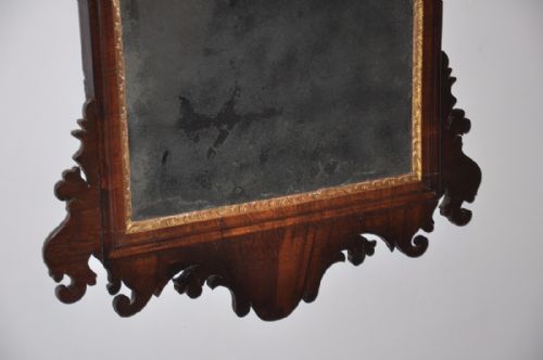 18TH CENTURY FRETWORK MIRROR - ADDITIONAL PHOTO 2
