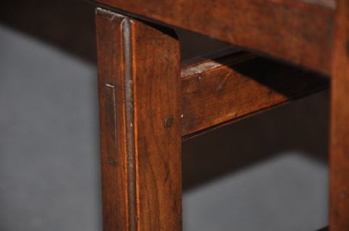 18TH CENTURY CHERRY WOOD COACHING TABLE - ADDITIONAL PHOTO 7