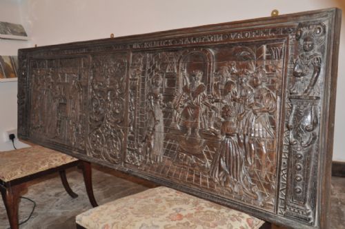 LARGE 16TH CENTURY CARVED OAK PANEL - ADDITIONAL PHOTO 3