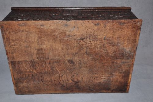 17TH CENTURY SCOTTISH OAK BIBLE BOX - ADDITIONAL PHOTO 6