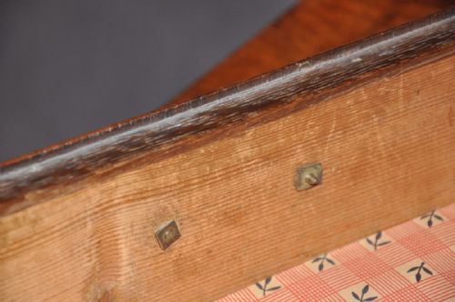18TH CENTURY WALNUT LOWBOY - ADDITIONAL PHOTO 8