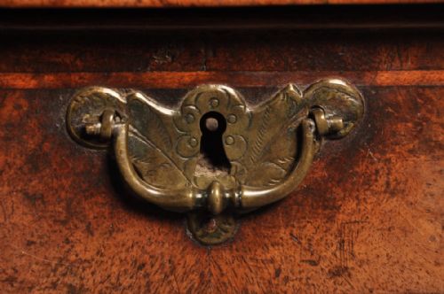 QUEEN ANN WALNUT BUREAU - ADDITIONAL PHOTO 1