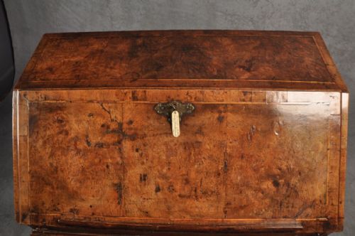 QUEEN ANN WALNUT BUREAU - ADDITIONAL PHOTO 4