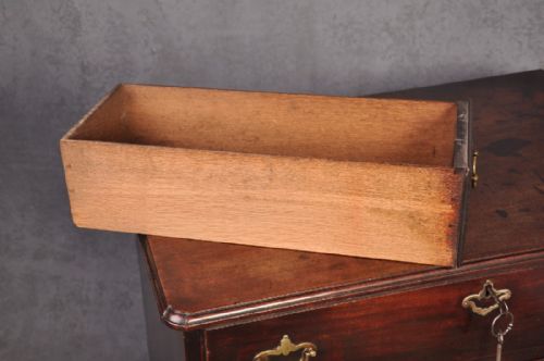18TH CENTURY MAHOGANY SECRETAIRE KNEEHOLE DESK - ADDITIONAL PHOTO 6