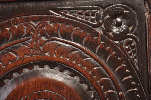 17TH CENTURY OAK WAINSCOT CHAIR - ADDITIONAL PHOTO 6
