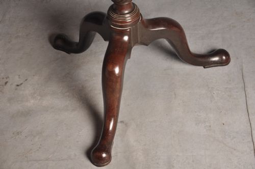 18TH CENTURY MAHOGANY TRIPOD TABLE - ADDITIONAL PHOTO 4