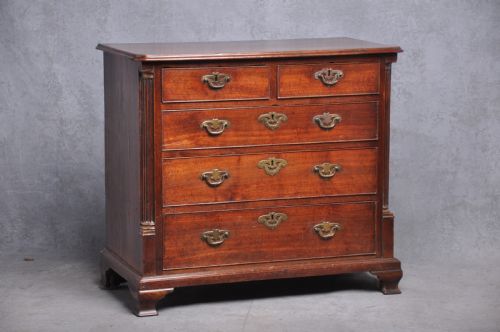 FINE 18TH CENTURY RED WALNUT CHEST OF DRAWERS - ADDITIONAL PHOTO 9