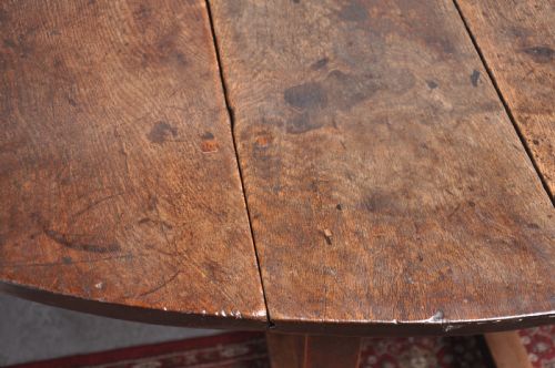 LARGE 17TH CENTURY OAK DROP LEAF TABLE - ADDITIONAL PHOTO 3